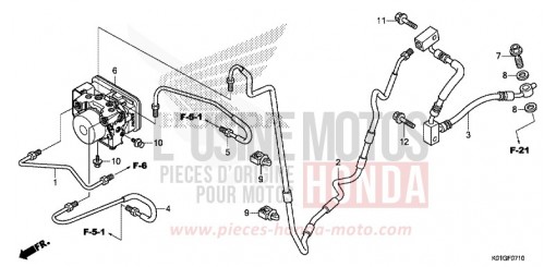 MODULATORE ABS SH125ADG di 2016